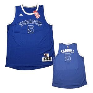 BNWT Adidas Toronto Huskies Raptors Demarre Carroll Swingman Jersey L SIGNED?